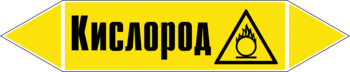 Маркировка трубопровода "кислород" (пленка, 716х148 мм) - Маркировка трубопроводов - Маркировки трубопроводов "ГАЗ" - Магазин охраны труда Протекторшоп