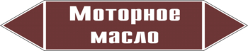 Маркировка трубопровода "моторное масло" (пленка, 252х52 мм) - Маркировка трубопроводов - Маркировки трубопроводов "ЖИДКОСТЬ" - Магазин охраны труда Протекторшоп